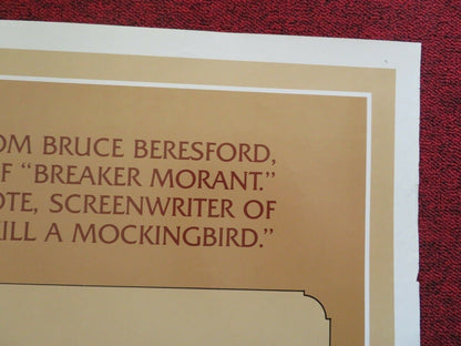 TENDER MERCIES FOLDED US ONE SHEET POSTER ROBERT DUVALL TESS HARPER 1983 Movie posters