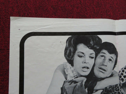 TENDER SCOUNDREL FOLDED US ONE SHEET POSTER JEAN - PAUL BELMONDO 1967 Movie posters