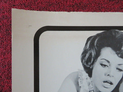 TENDER SCOUNDREL US HALF SHEET (22"x 28") POSTER JEAN - PAUL BELMONDO 1967 Movie posters