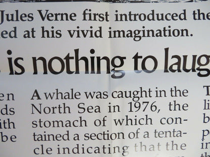 TENTACLES FOLDED US ONE SHEET POSTER JOHN HUSTON 1977 Movie posters