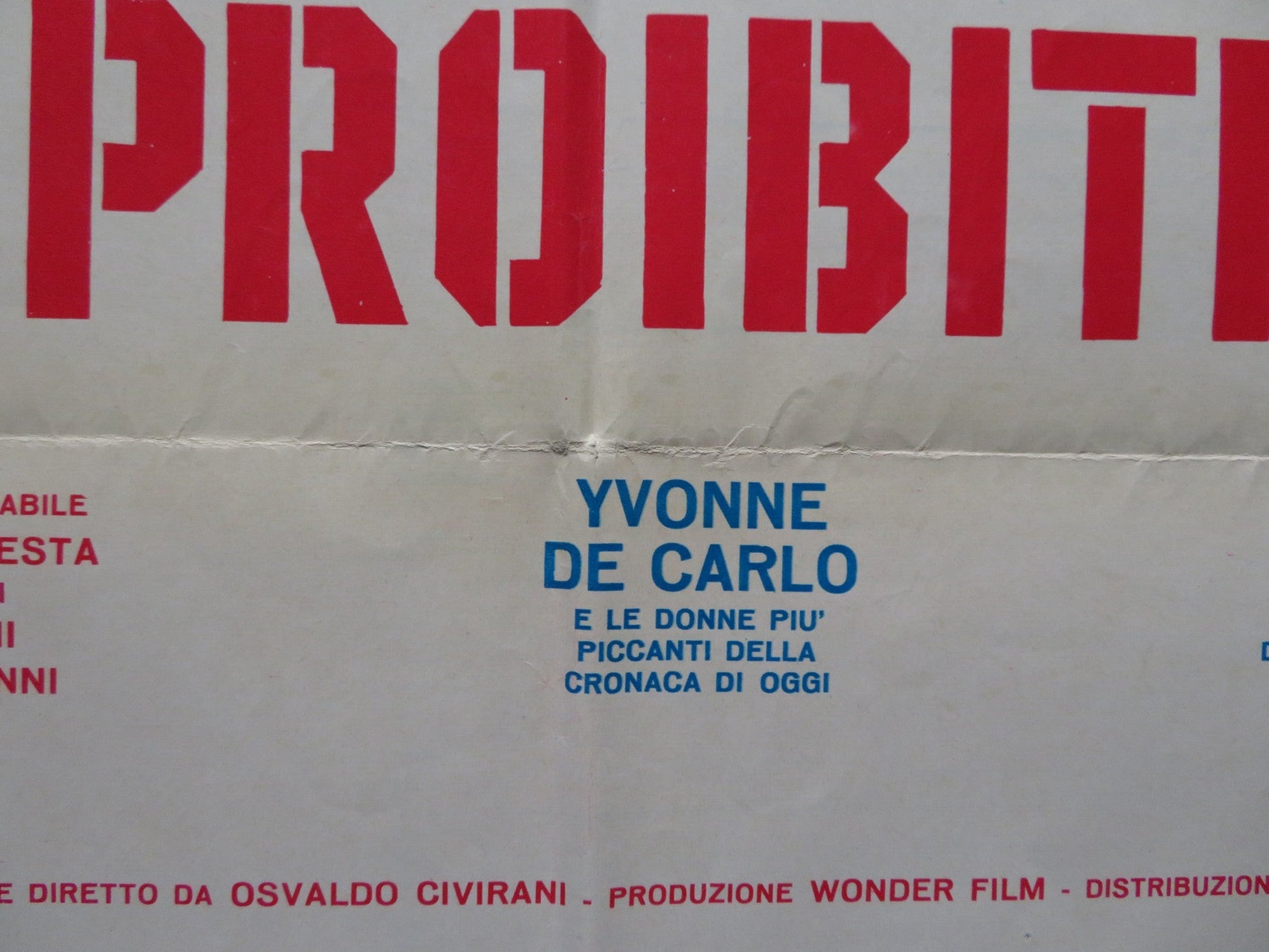 TENTAZIONI PROIBITE ITALIAN FOGLIO POSTER NELLA ASARO BRIGGITE BARDOT 1965 Rendezvous Cinema Movie posters