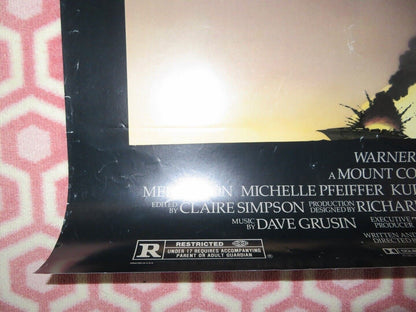 TEQUILA SUNRISE ONE SHEET ROLLED POSTER MEL GIBSON KURT RUSSELL 1988 - Rendezvous Cinema