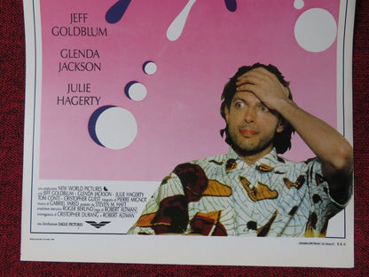 TERAPIA DI GRUPPO ITALIAN LOCANDINA (27.5"x13") POSTER JEFF GOLDBLUM 1987 Movie posters