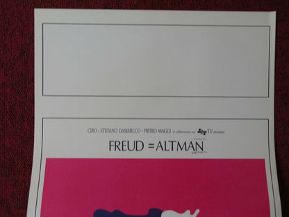 TERAPIA DI GRUPPO ITALIAN LOCANDINA (27.5"x13") POSTER JEFF GOLDBLUM 1987 Movie posters