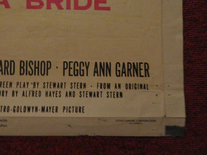 TERESA FOLDED US ONE SHEET POSTER PIER ANGELI JOHN ERICSON 1951 - Rendezvous Cinema
