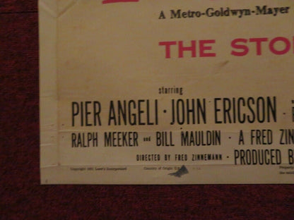 TERESA FOLDED US ONE SHEET POSTER PIER ANGELI JOHN ERICSON 1951 - Rendezvous Cinema