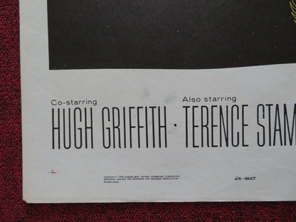 TERM OF TRIAL FOLDED US ONE SHEET POSTER LAURENCE OLIVIER SARAH MILES 1962 - Rendezvous Cinema