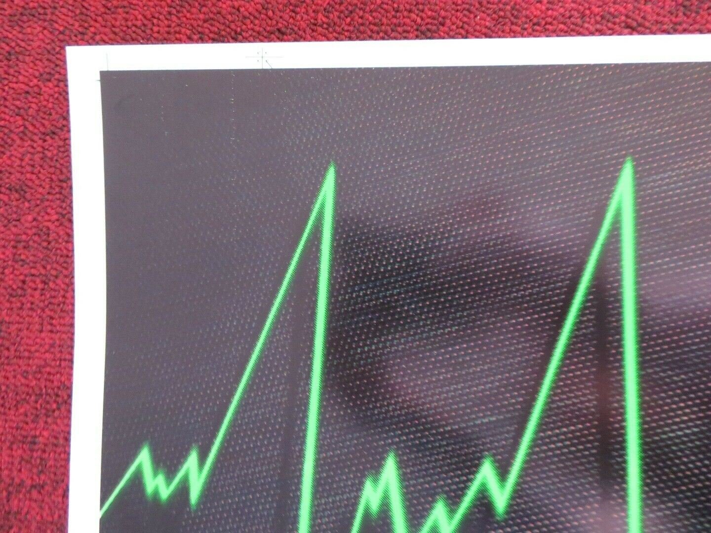 TERMINAL CHOICE (26" X 40") US ONE SHEET ROLLED POSTER JOE SPANO 1985 Movie posters