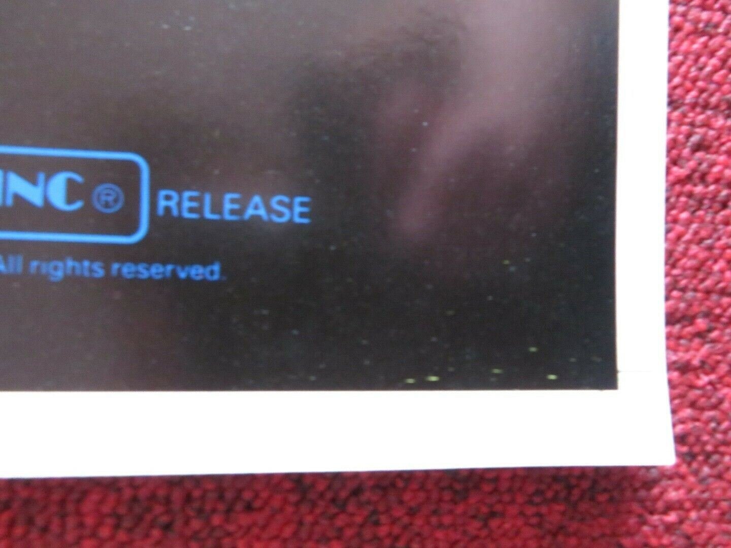 TERMINAL CHOICE (26" X 40") US ONE SHEET ROLLED POSTER JOE SPANO 1985 Movie posters