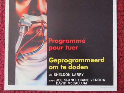 TERMINAL CHOICE BELGIUM (21"x14") POSTER JOE SPANO DIANE VENORA 1985 Movie posters