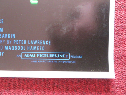 TERMINAL CHOICE US ONE SHEET ROLLED POSTER JOE SPANO 1985 Movie posters