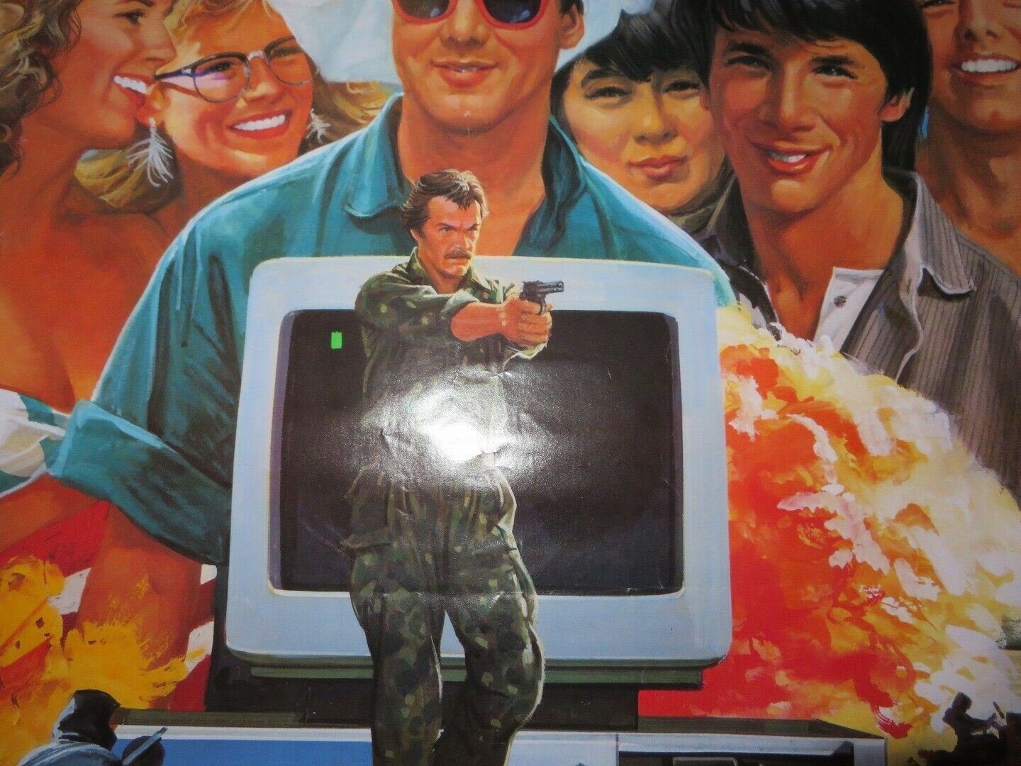 TERMINAL ENTRY US ONE SHEET ROLLED POSTER PAUL SMITH HEIDI HELMER '87 Movie posters