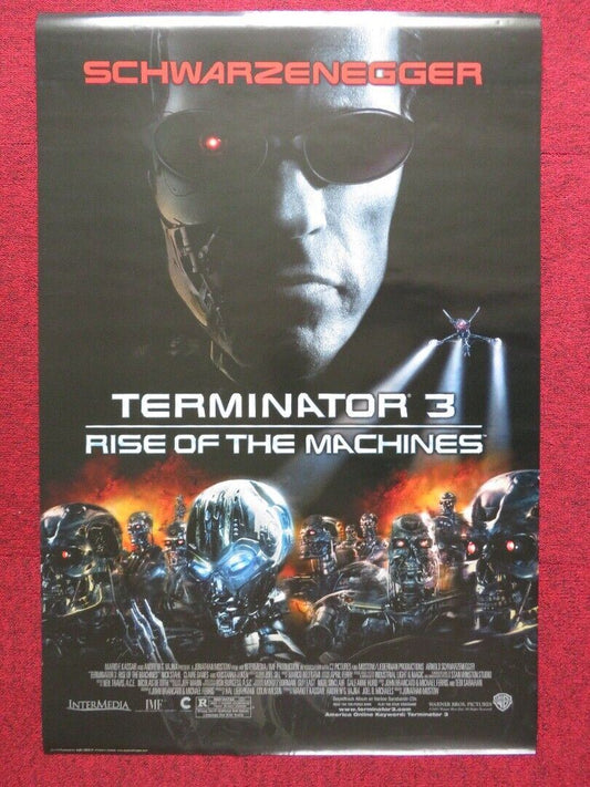 TERMINATOR 3 RISE OF THE MACHINES U.S ROLLED POSTER ARNOLD SCHWARZENEGGER 2003 Rendezvous Cinema Movie posters