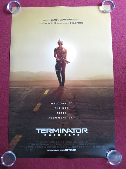 TERMINATOR: DARK FATE US ONE SHEET ROLLED POSTER ARNOLD SCHWARZENEGGER 2019 Rendezvous Cinema Movie posters