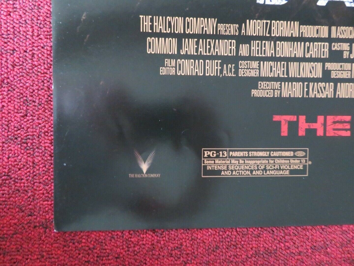 TERMINATOR SALVATION FOLDED US ONE SHEET POSTER CHRISTIAN BALE 2009 Movie posters