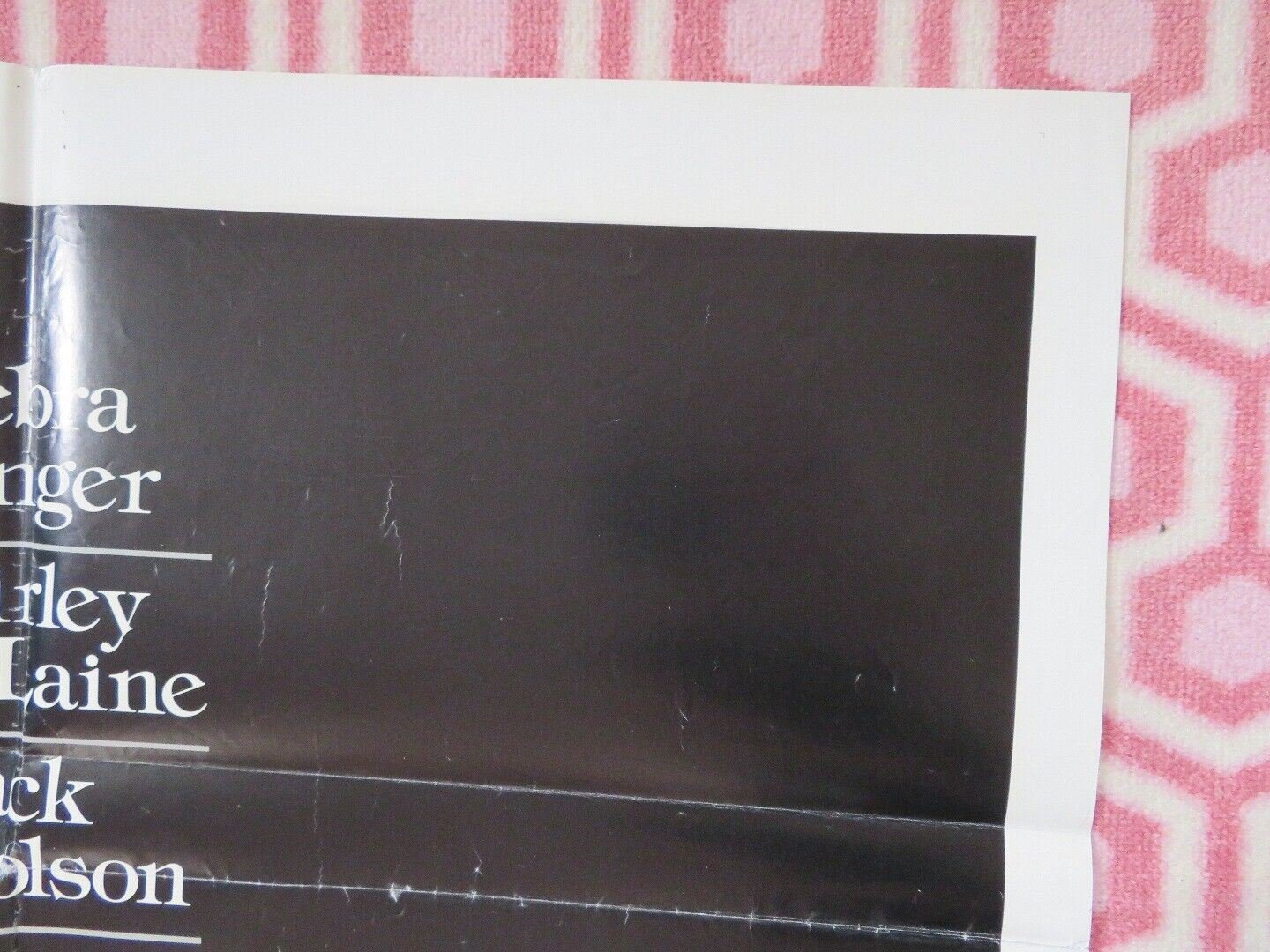 TERMS OF ENDEARMENT US ONE SHEET POSTER JACK NICHOLSON 1983 Rendezvous Cinema Movie posters