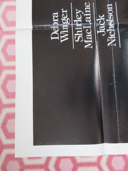 TERMS OF ENDEARMENT US ONE SHEET POSTER JACK NICHOLSON 1983 Rendezvous Cinema Movie posters