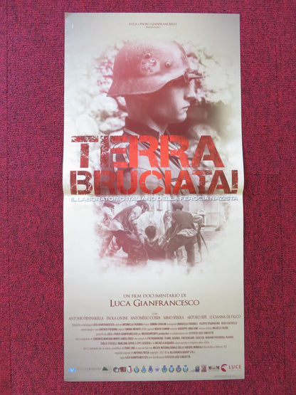 TERRA BRUCIATA ITALIAN LOCANDINA POSTER LUCA GIANFRANCESCO 2018 Rendezvous Cinema Movie posters