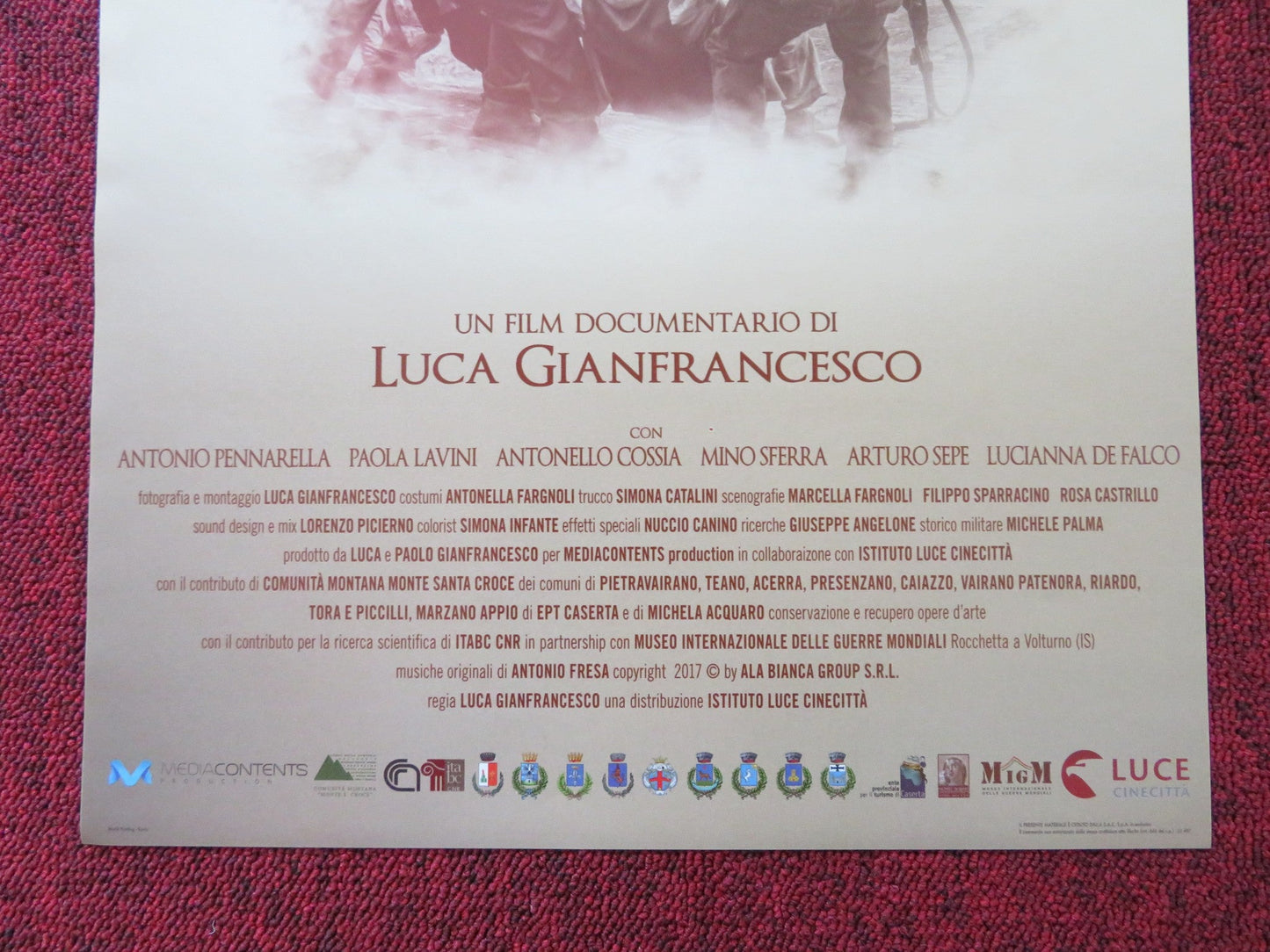 TERRA BRUCIATA ITALIAN LOCANDINA POSTER LUCA GIANFRANCESCO 2018 Rendezvous Cinema Movie posters