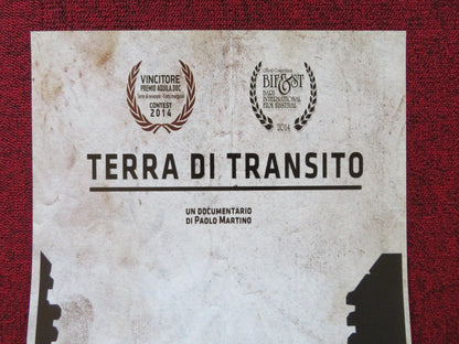 TERRA DI TRANSITO ITALIAN LOCANDINA POSTER PAOLO MARTINO 2014 Rendezvous Cinema Movie posters