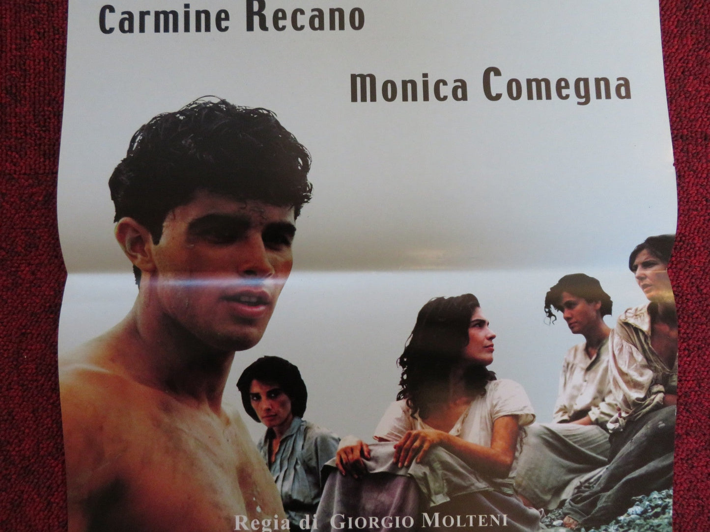 TERRAROSSA ITALIAN LOCANDINA POSTER CARMINE RECANO MONICA COMEGNA 2001 Rendezvous Cinema Movie posters