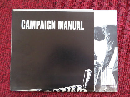 TERRIFIED! UNCUT CROWN INTERNATIONAL FOLDED PRESS BOOK LAUREN DREXEL 1963 Rendezvous Cinema Movie posters