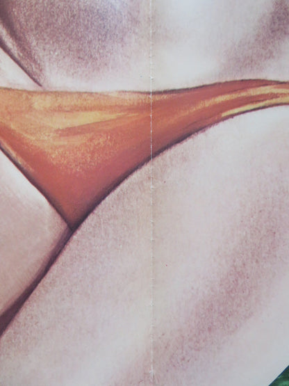 TERROR AT RED WOLF INN US TRI FOLDED ONE SHEET ROLLED POSTER LINDA GILLEN 1972 Rendezvous Cinema Movie posters