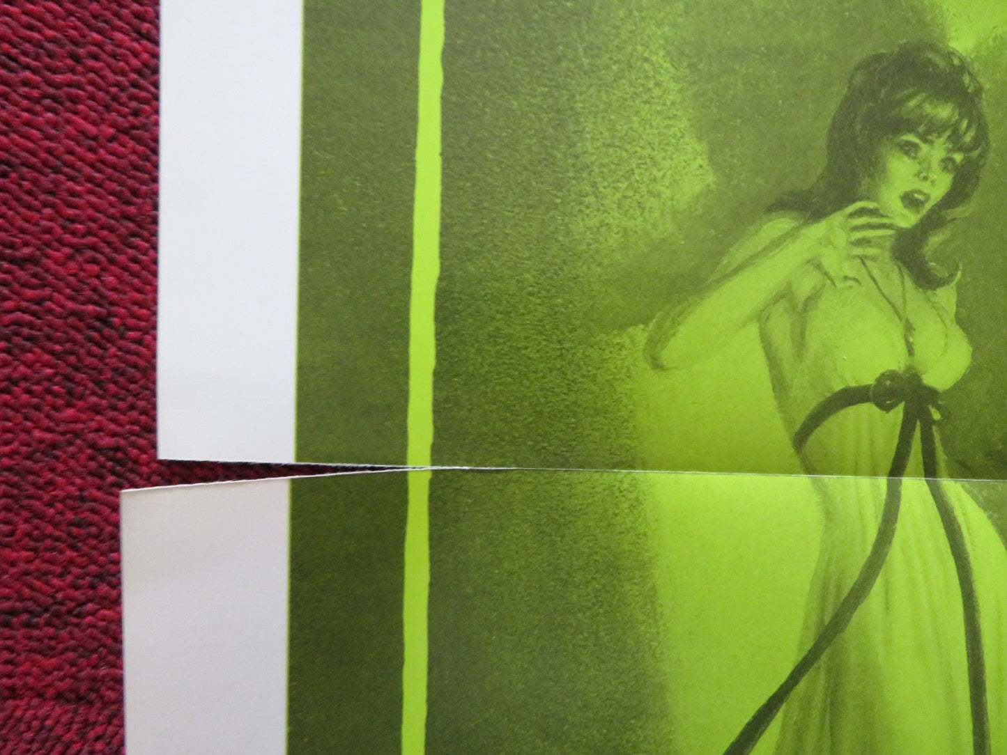 TERROR FROM UNDER THE HOUSE FOLDED US ONE SHEET POSTER JOAN COLLINS 1971 Rendezvous Cinema Movie posters