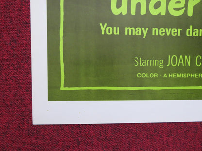 TERROR FROM UNDER THE HOUSE FOLDED US ONE SHEET POSTER JOAN COLLINS 1971 Rendezvous Cinema Movie posters