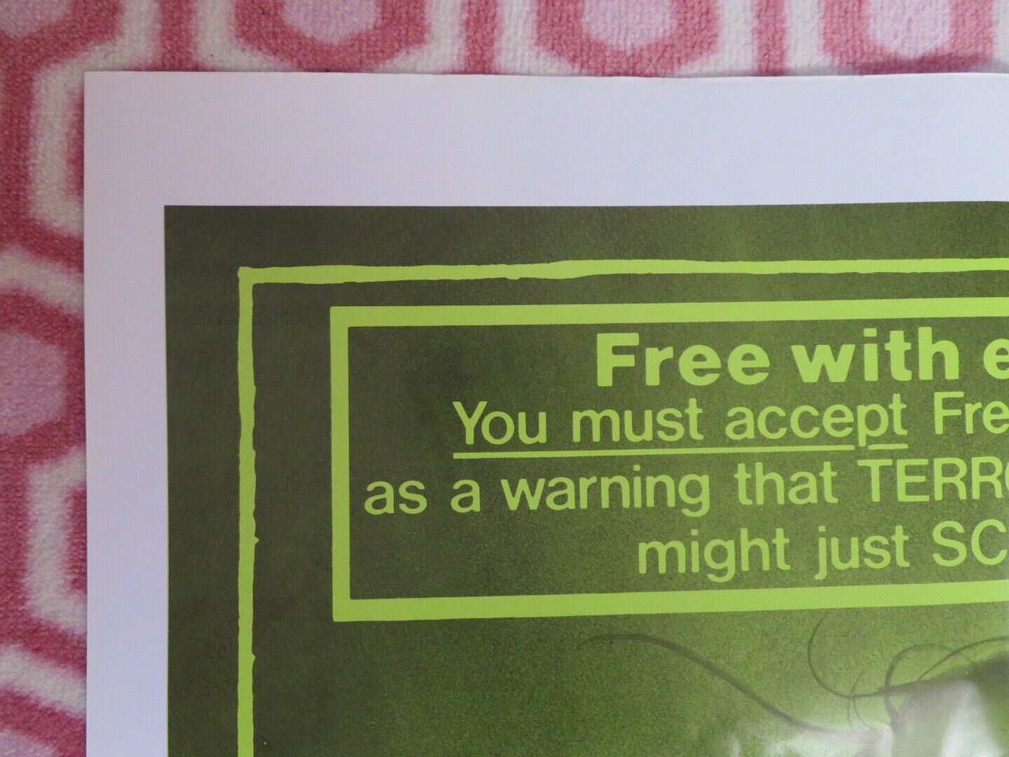 TERROR FROM UNDER THE HOUSE FOLDED US ONE SHEET POSTER JOAN COLLINS 1976 Movie posters