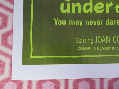 TERROR FROM UNDER THE HOUSE FOLDED US ONE SHEET POSTER JOAN COLLINS 1976 Movie posters