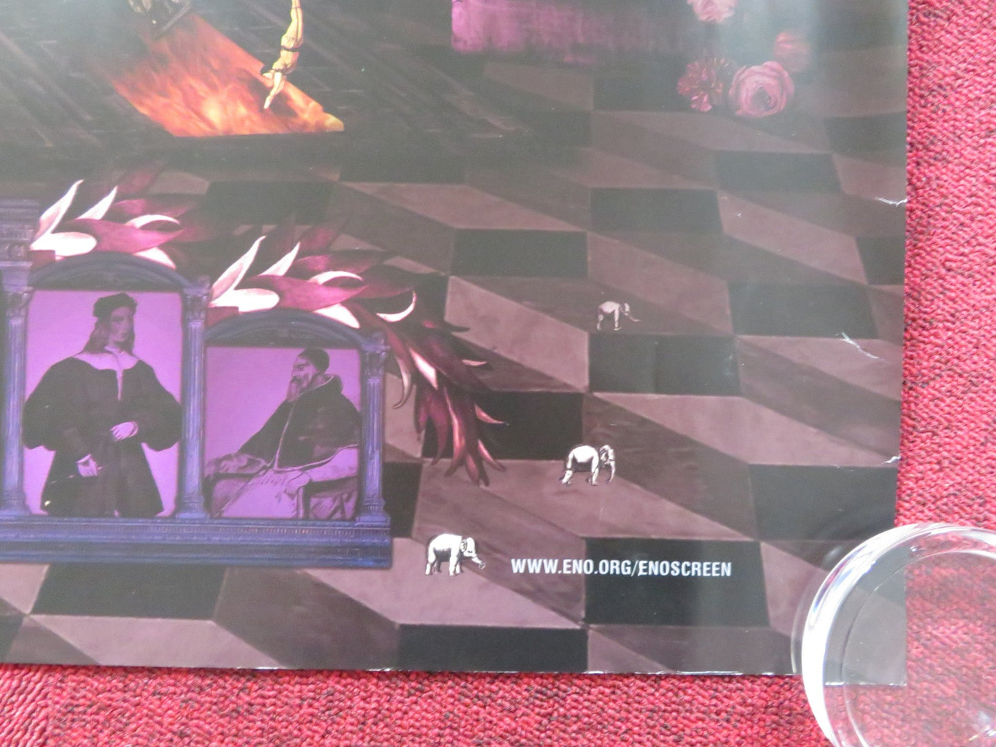 TERRY GILLIAM'S BENVENUTO CELLIN UK QUAD (30"x 40") ROLLED POSTER M. SPYRES 2014 Rendezvous Cinema Movie posters