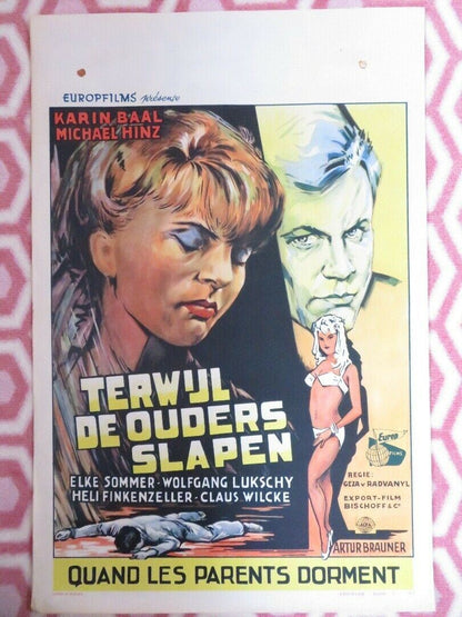 TERWILL DE OUDERS SLAPEN/ Und sowas nennt sich Leben BELGIUM (22"x 14.5")POSTER Movie posters