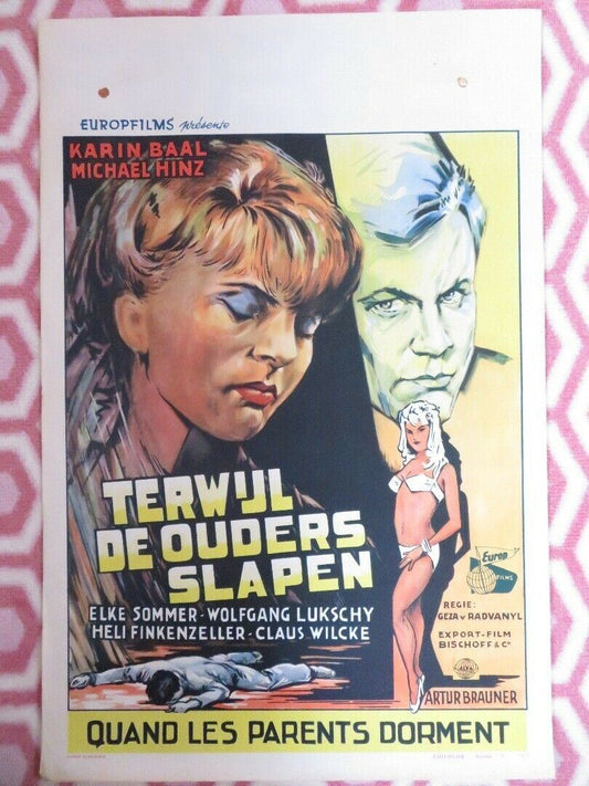 TERWILL DE OUDERS SLAPEN/ Und sowas nennt sich Leben BELGIUM (22"x 14.5")POSTER Movie posters