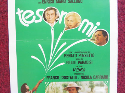 TESORO MIO ITALIAN LOCANDINA POSTER JOHNNY DORELLI ZEUDI ARAYA 1980 Rendezvous Cinema Movie posters