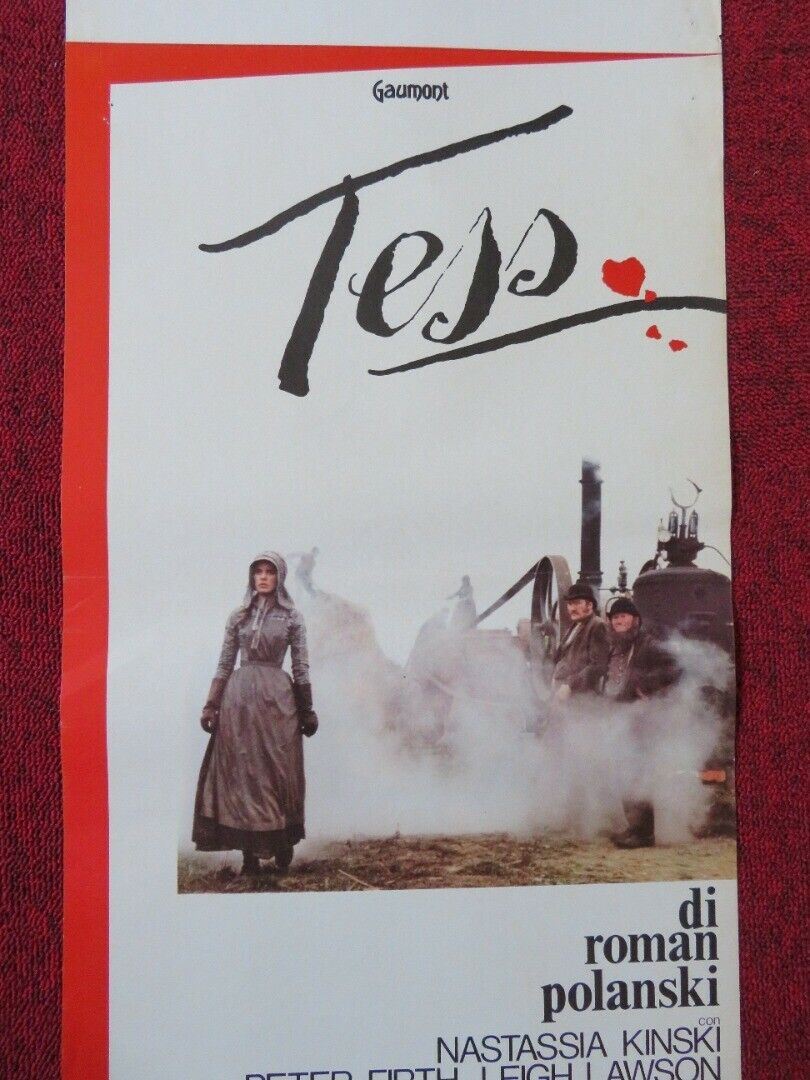 TESS ITALIAN LOCANDINA (27.5"x12.5") POSTER NASTASSIA KINSKI ROMAN POLANSKI 1979 Movie posters
