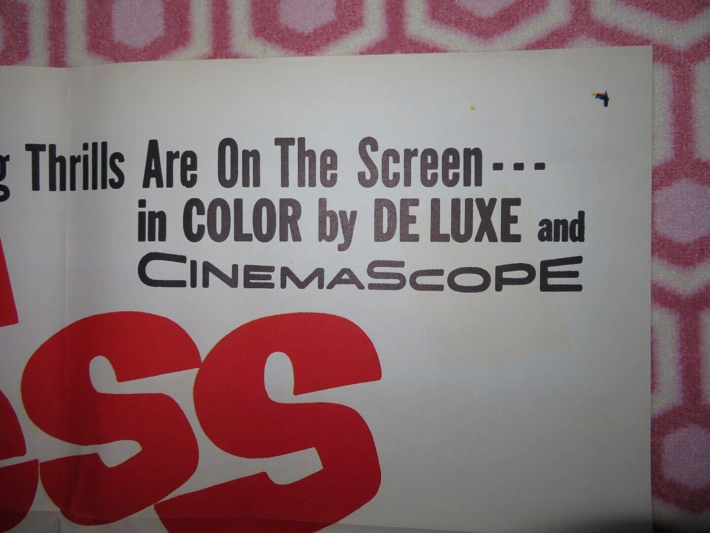 TESS OF STORM COUNTRY US ONE SHEET POSTER DIANE BAKER LEE PHILIPS 1960 Movie posters
