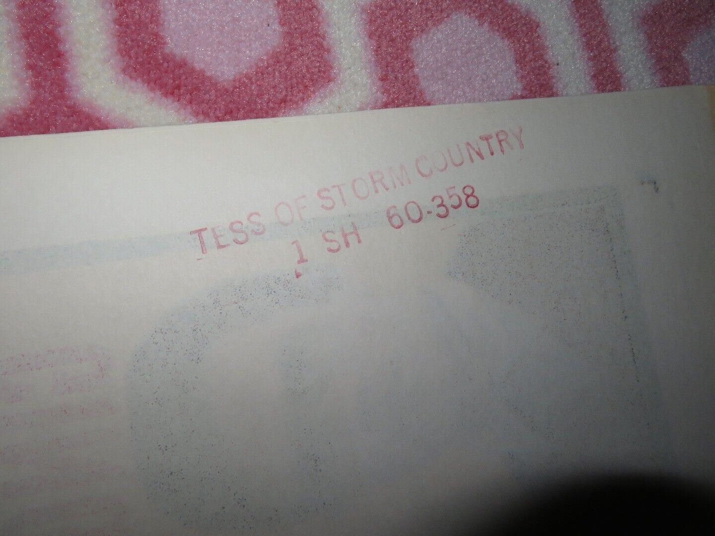 TESS OF STORM COUNTRY US ONE SHEET POSTER DIANE BAKER LEE PHILIPS 1960 Movie posters