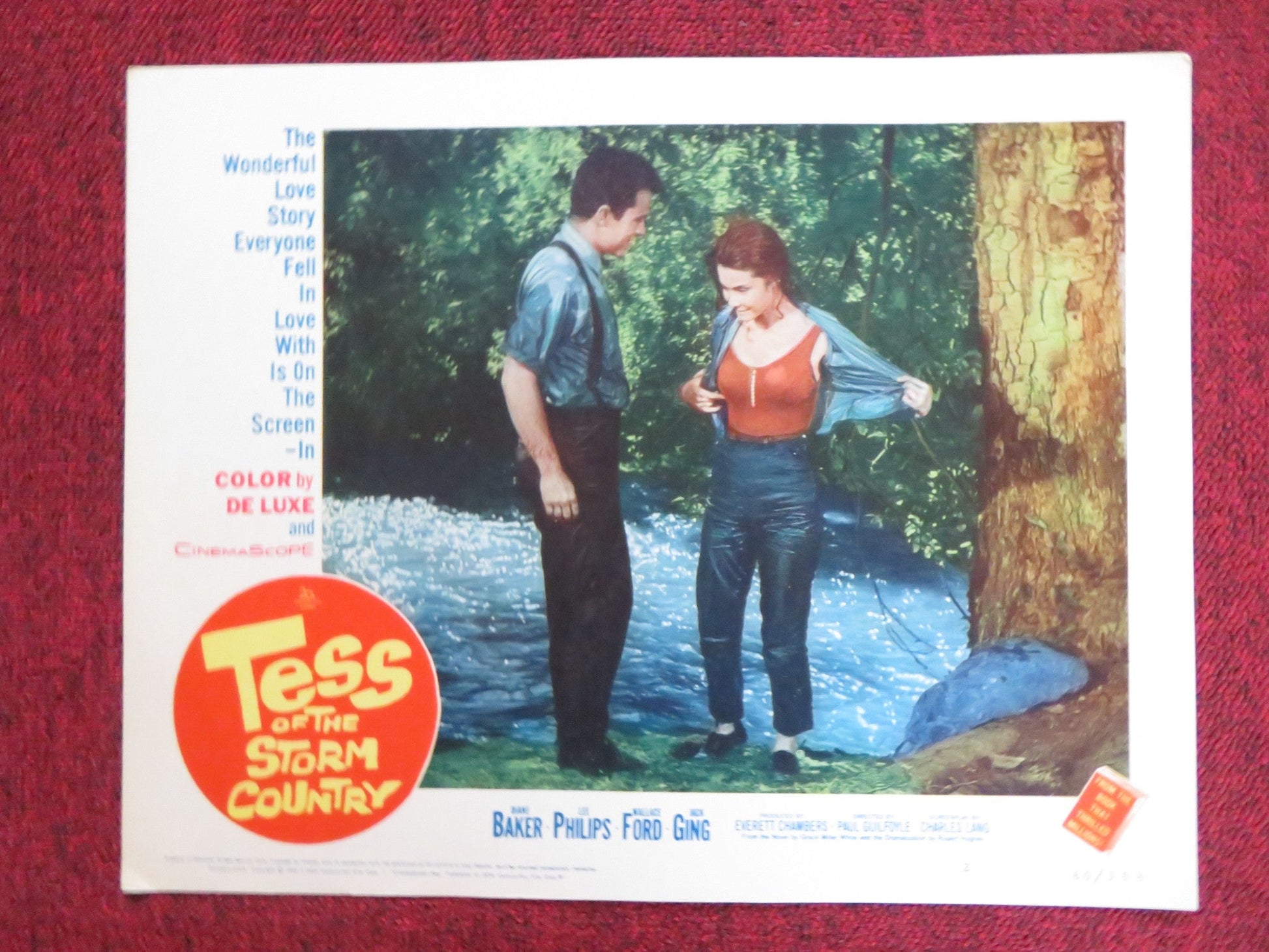 TESS OF THE STORM COUNTRY US LOBBY CARD FULL SET DIANE BAKER LEE PHILIPS 1960 Rendezvous Cinema Movie posters
