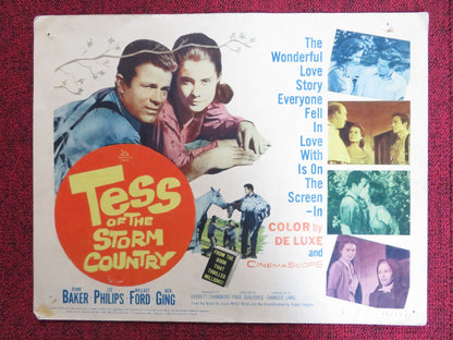 TESS OF THE STORM COUNTRY US LOBBY CARD FULL SET DIANE BAKER LEE PHILIPS 1960 Rendezvous Cinema Movie posters