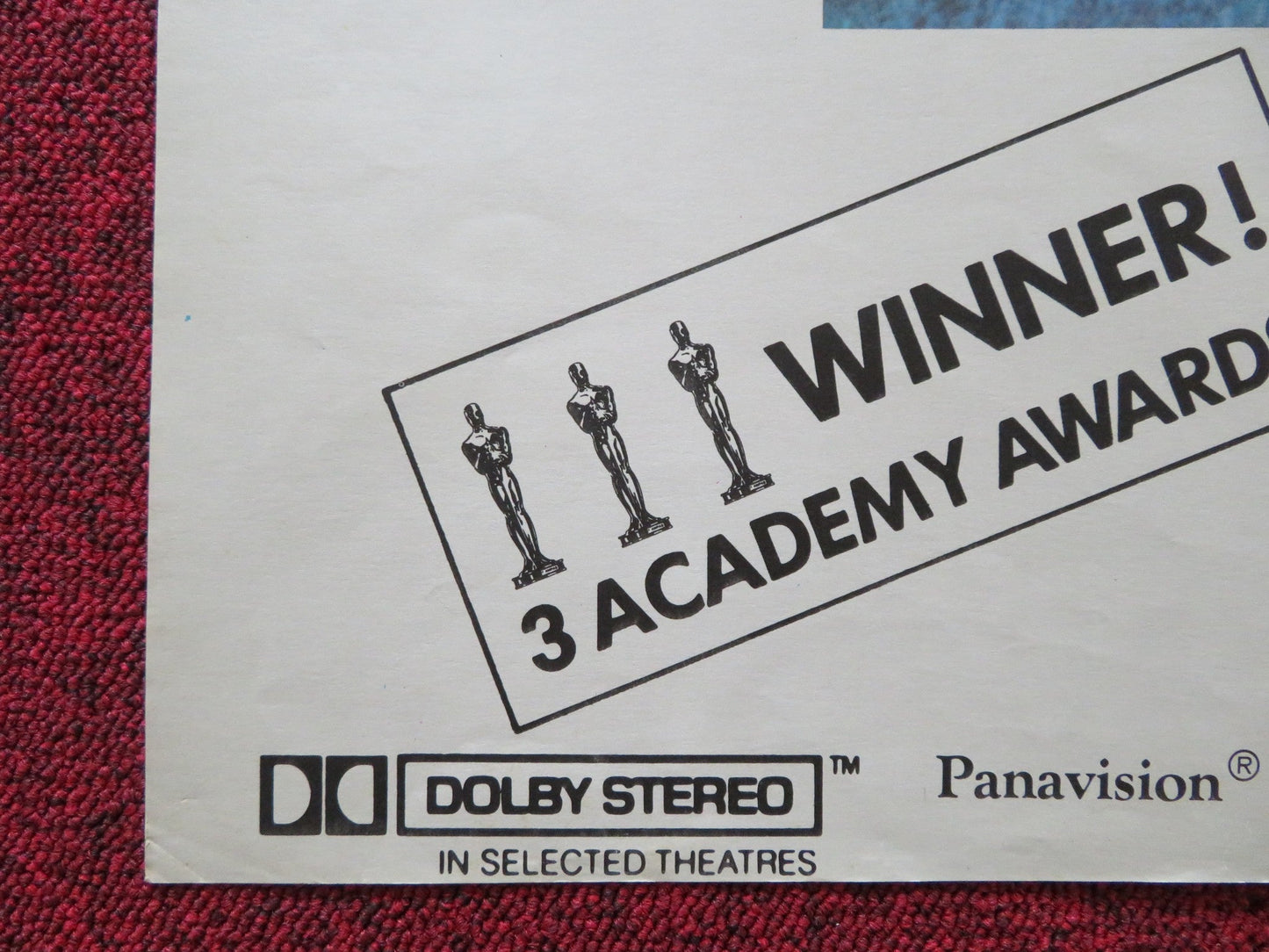 TESS UK QUAD POSTER FOLDED NASTASSIA KINSKI PETER FIRTH 1981 Rendezvous Cinema Movie posters