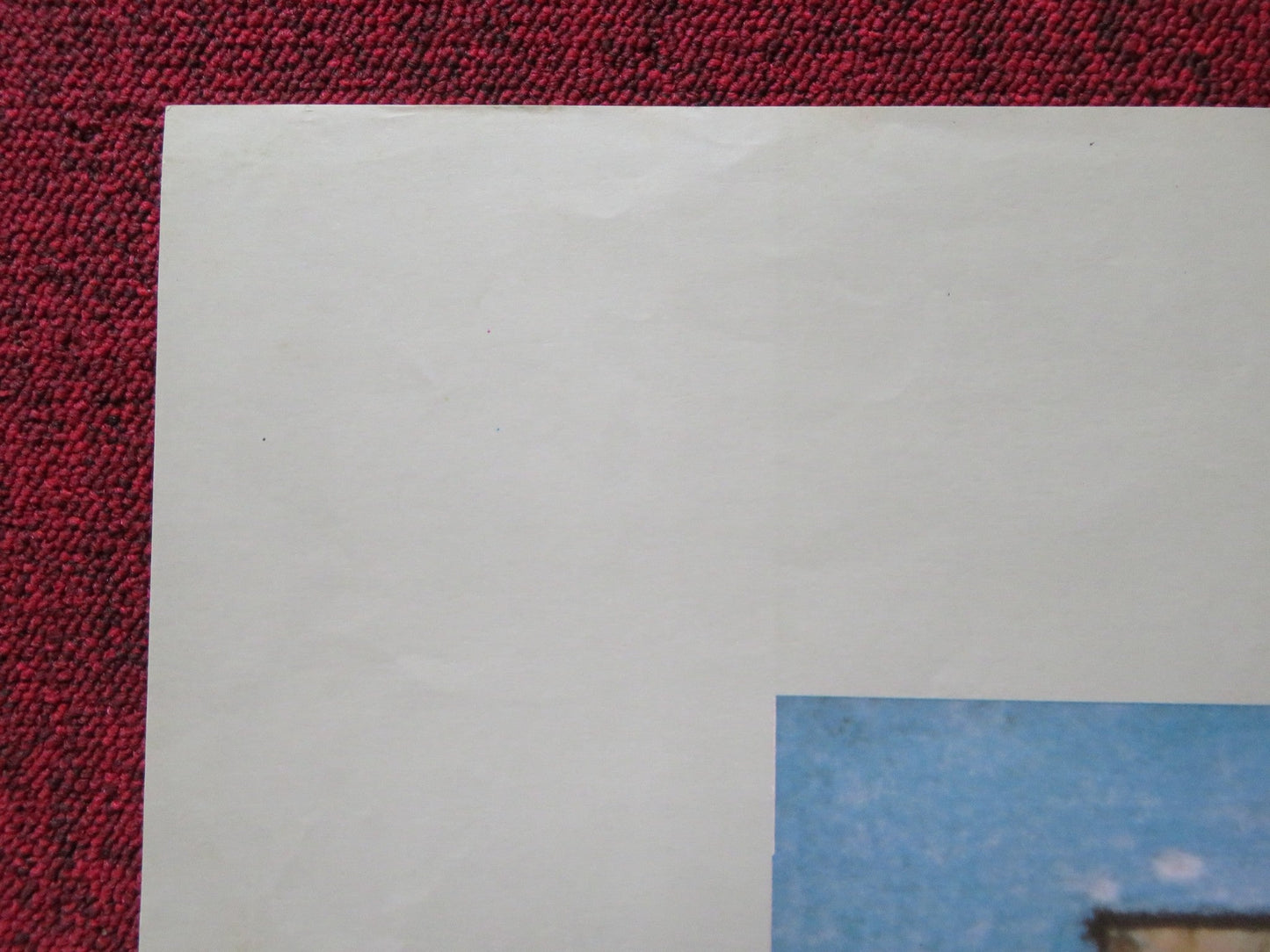 TESS UK QUAD POSTER FOLDED NASTASSIA KINSKI PETER FIRTH 1981 Rendezvous Cinema Movie posters