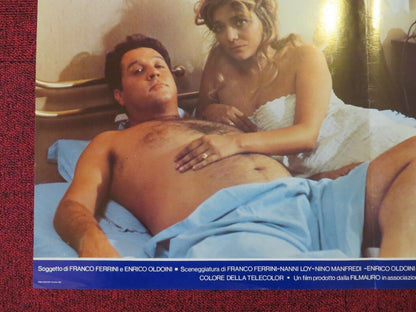 TESTA O'CROCE / Heads I Win, Tails You Lose - B ITALIAN FOTOBUSTA POSTER 1982 Movie posters