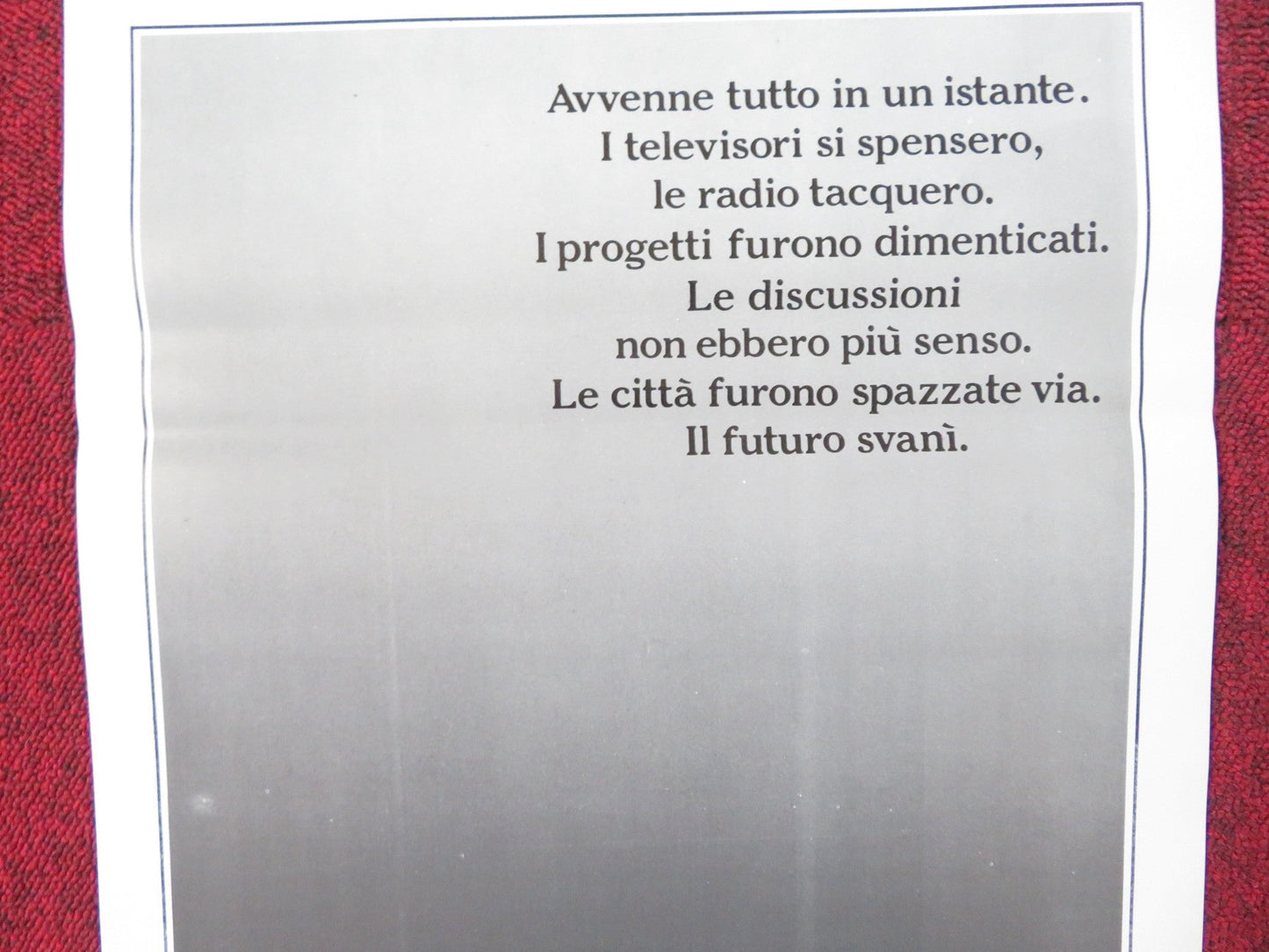 TESTAMENT ITALIAN LOCANDINA POSTER JANE ALEXANDER WILLIAM DEVANE 1984 Rendezvous Cinema Movie posters