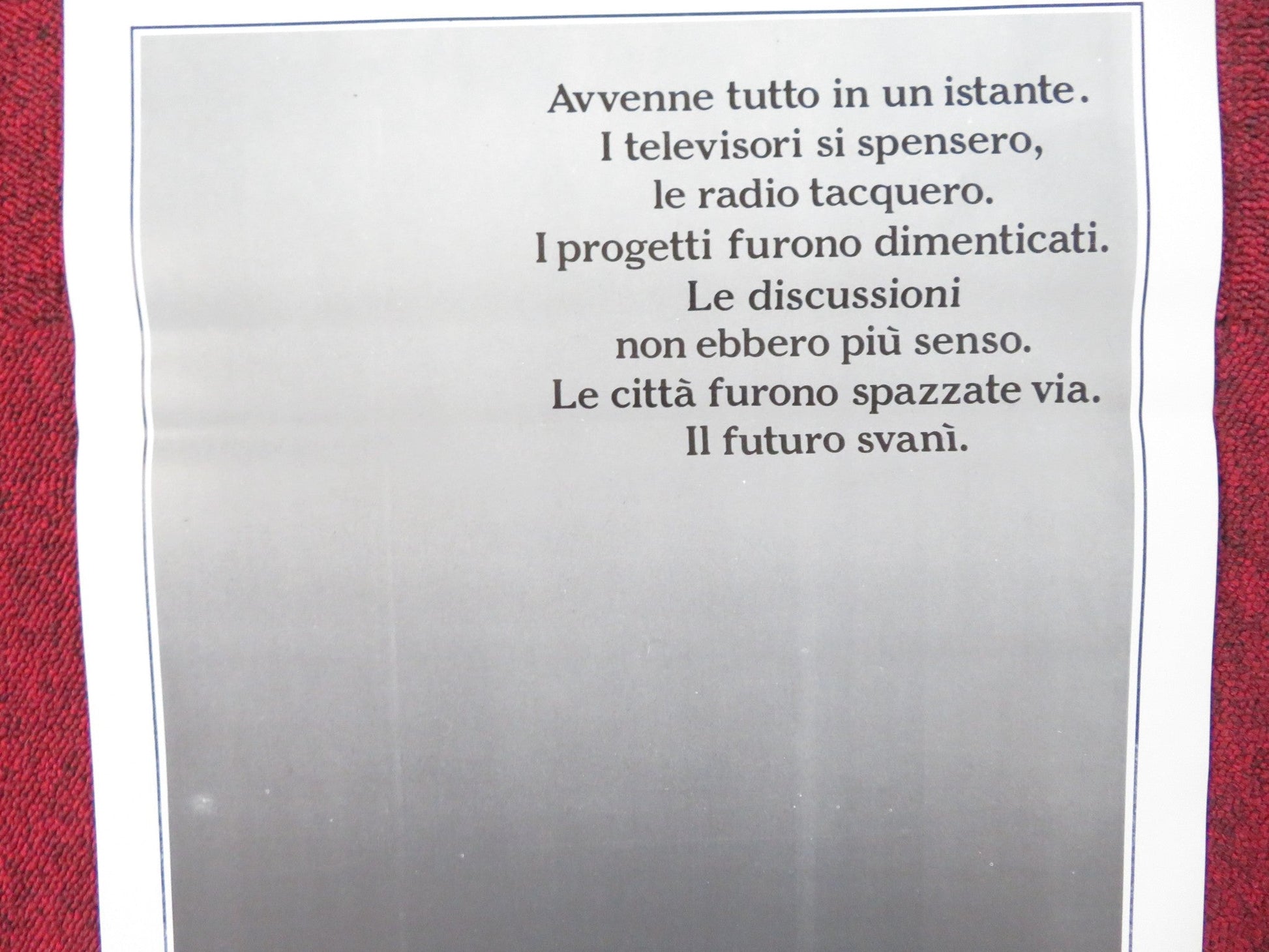 TESTAMENT ITALIAN LOCANDINA POSTER JANE ALEXANDER WILLIAM DEVANE 1984 Rendezvous Cinema Movie posters