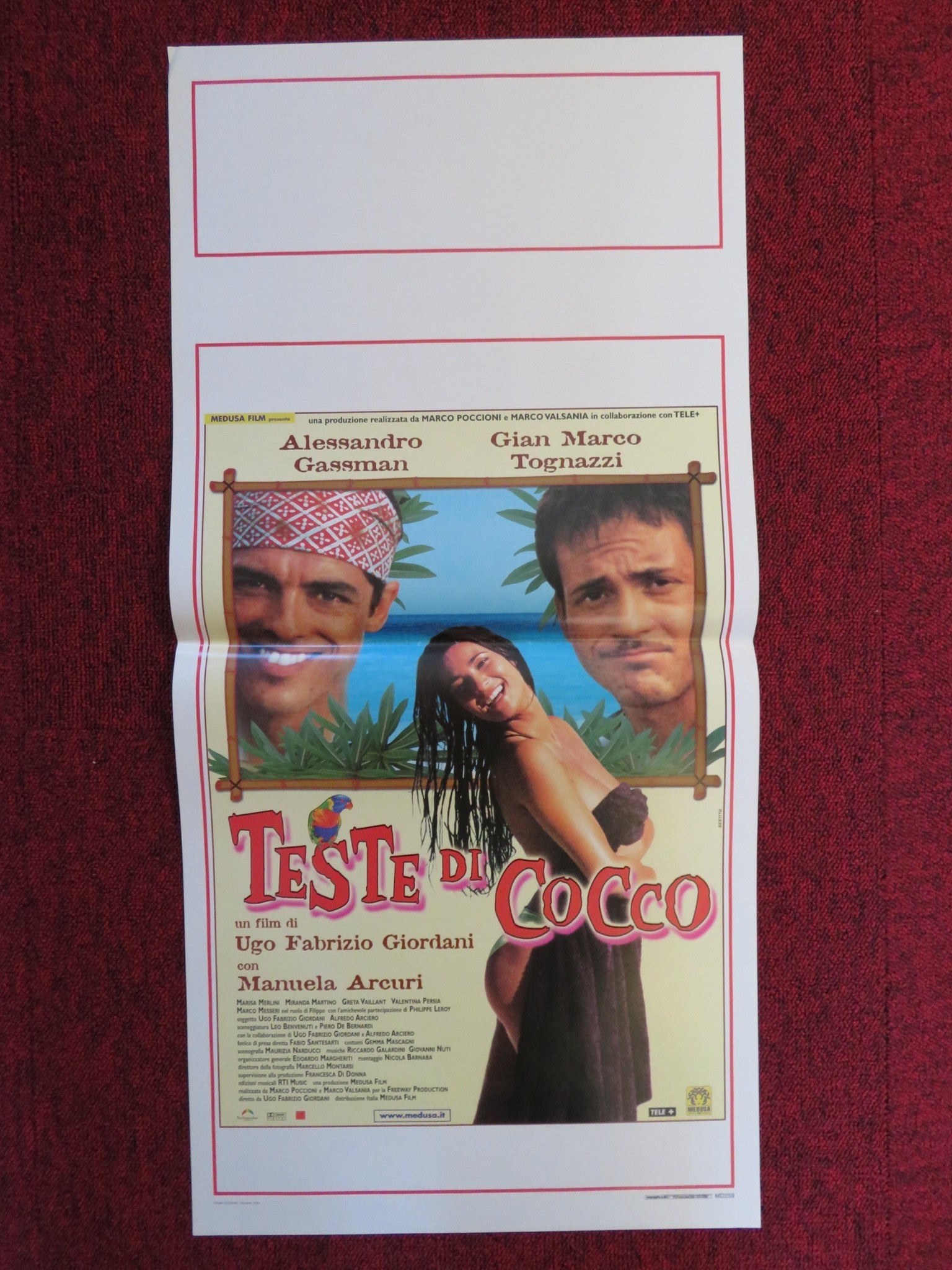 TESTE DI COCCO ITALIAN LOCANDINA POSTER ALESSANDRO GASSMAN G. M. TOGNAZZI 2000 Rendezvous Cinema Movie posters