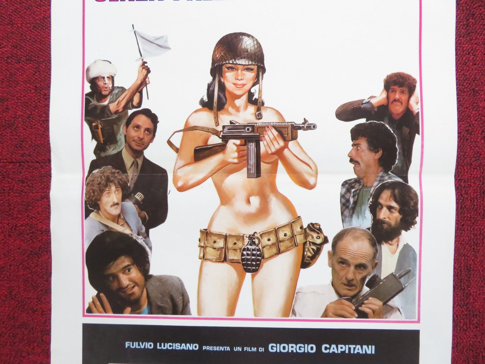 TESTE DI QUOIO ITALIAN LOCANDINA POSTER PAOLO BARONI KEN CLARK 1981 Rendezvous Cinema Movie posters