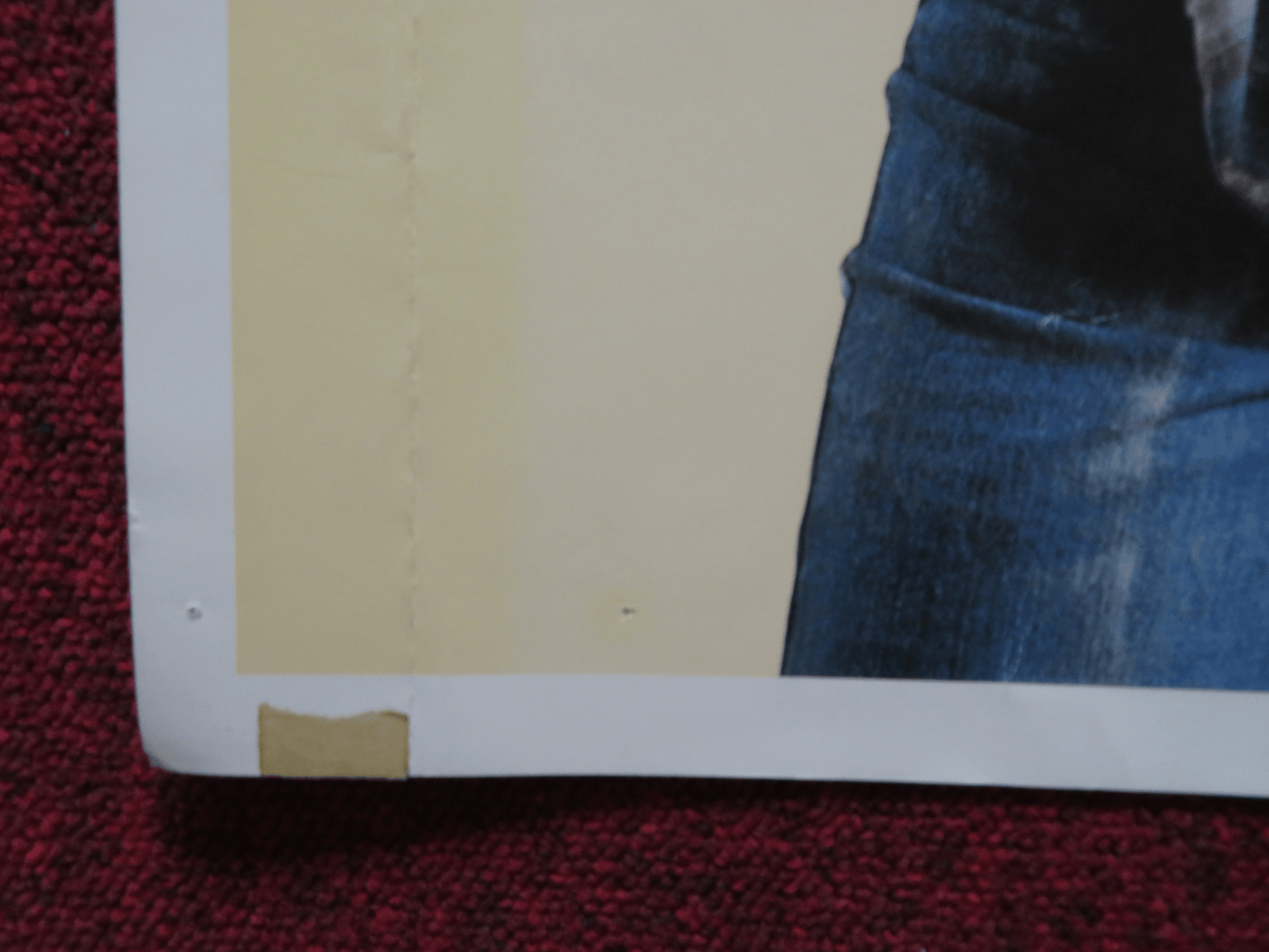 TEX US HALF SHEET (22"x 28") POSTER MATT DILLON JIM METZLER 1982 Rendezvous Cinema Movie posters