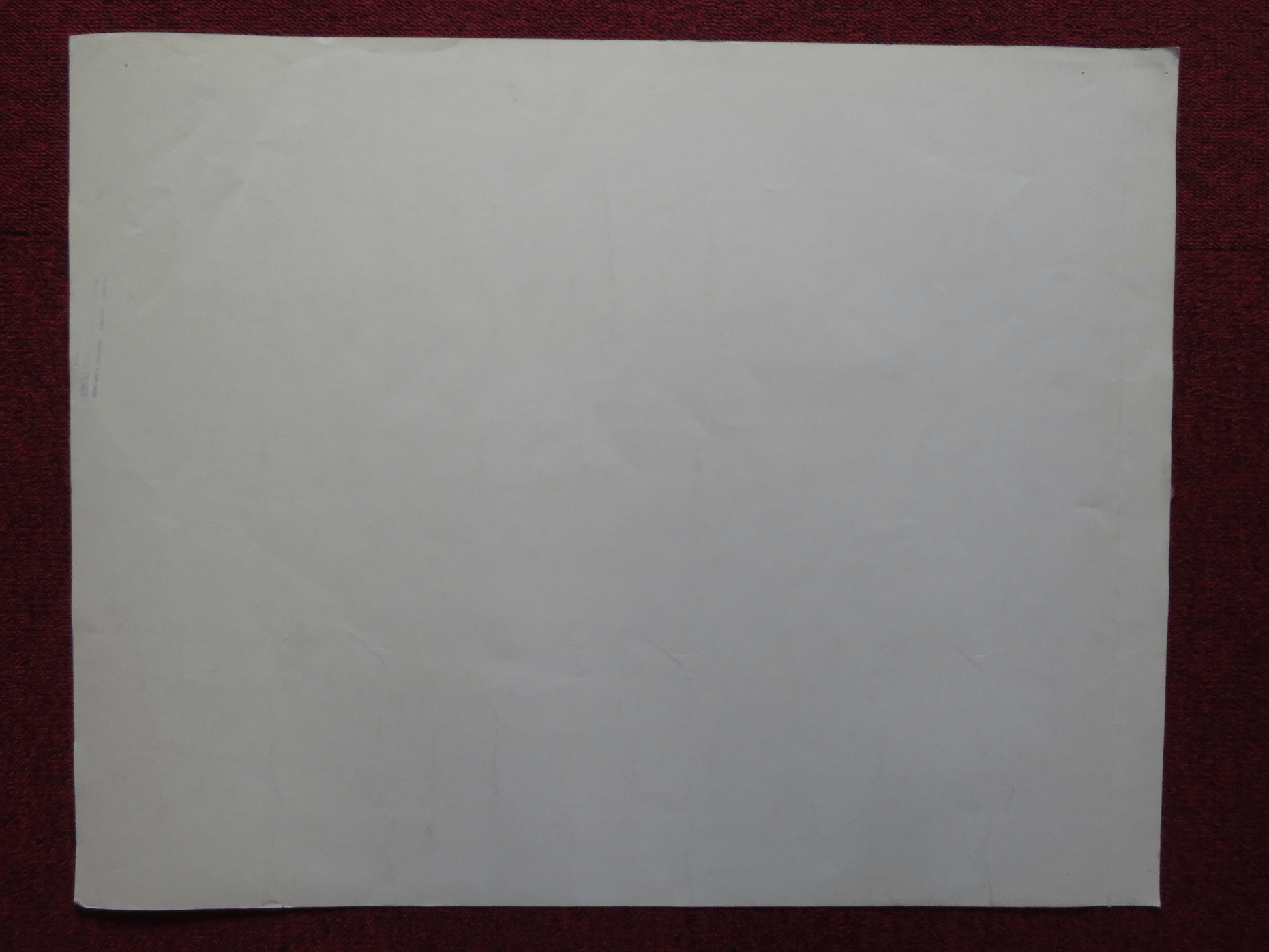 TEX US HALF SHEET (22"x 28") POSTER MATT DILLON JIM METZLER 1982 Rendezvous Cinema Movie posters