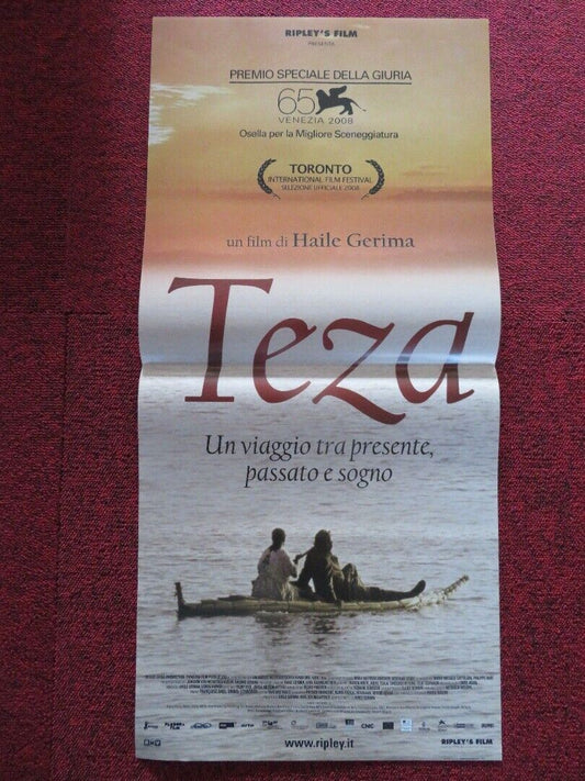 TEZA ITALIAN LOCANDINA (27"x12.5") POSTER AARON AREFE 2008 - Rendezvous Cinema